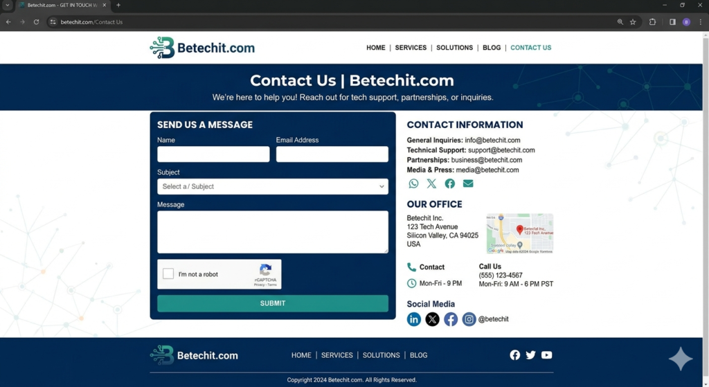 Betechit.com contacts