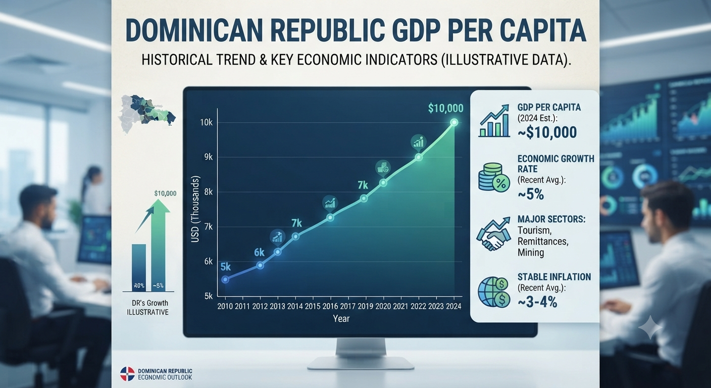 Dominican republic gdp per capita