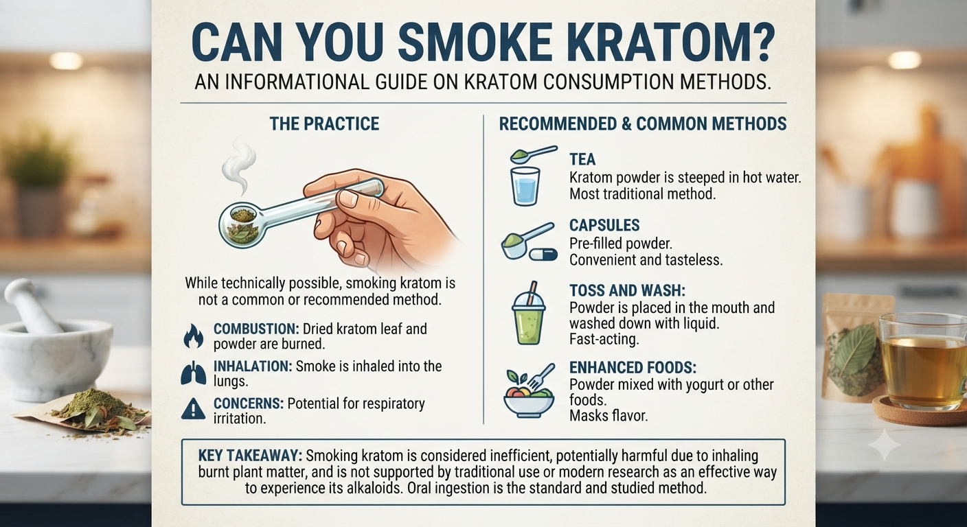 Can you smoke kratom