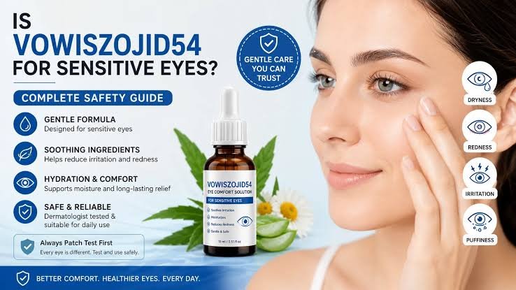 Is vowiszojid54 for sensitive eyes