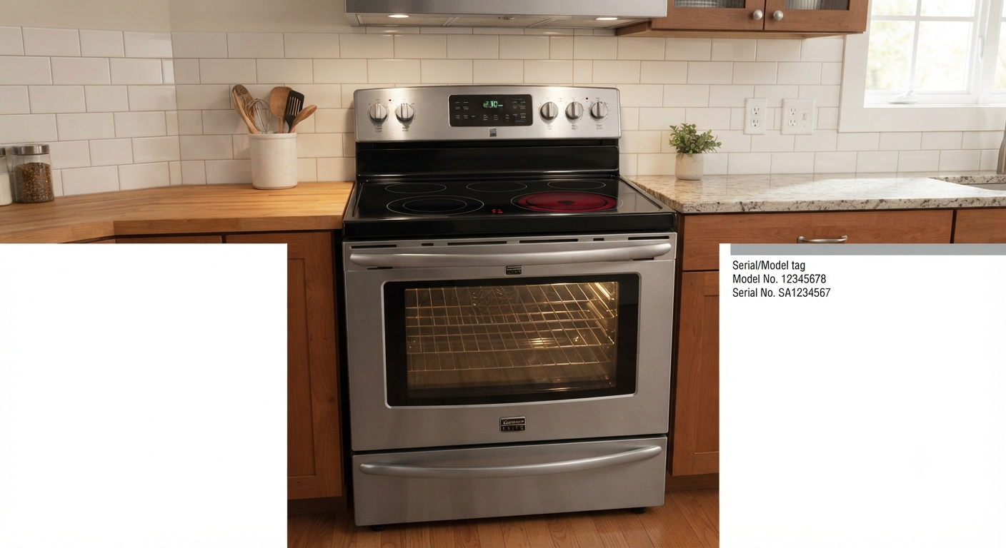 Kenmore stove model 790.71042300 how old